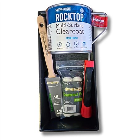 Arroworthy Kit d'application de vernis avec pinceau de 3