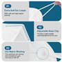Lot de 20 masques respiratoires 5 couches FFP2 certifiés CE - Respirants et confortables - Pliables