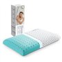 NOFFA Oreiller Memoire Forme Plat 6cm, Pillow Dur Oreiller Enfant 40x60, Ventre Oreiller Adulte, Coussin Mousse a Memoire de For