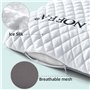 NOFFA Oreiller Memoire Forme Plat 6cm, Pillow Dur Oreiller Enfant 40x60, Ventre Oreiller Adulte, Coussin Mousse a Memoire de For