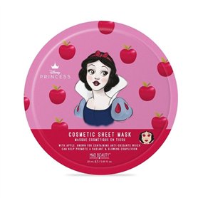 Mad Beauty - Masque cosmétique en tissu pour le visage Blanche-Neige à la Pomme Disney Princesse