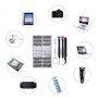 Pinsheng Kit de Réparation de Lunettes, 1000 pièces Vis et écrous Kit avec Mini Tournevis et Brucelles, Pour Lunettes, Lunettes 