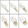 3 à 10 cm - Pinceau Plat Peinture Pro Parfait pour la Peinture sur Écailles