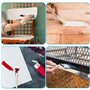 Kurtzy Lot de 30 Pinceaux Peinture Mur - 6 Tailles 1,3 à 10 cm - Pinceau Plat Peinture Pro Parfait pour la Peinture sur Écailles