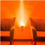 Plugin Auraglow GU10 Applique Murale Spot Éclairage Indirect Lumière Diffuse Lampe Uplight Branchement Prise - PAS D’AMPOULE LED