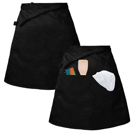 Jinlaili 2 Pièces Tablier Demi-taille