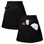 Jinlaili 2 Pièces Tablier Demi-taille