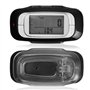 Jinlaili Podomètre Marche 3D, Podomètre Numérique Portable avec Clip et Lanière, Suivi des Pas, Miles/Km, Calories et Temps D'ac