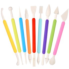 9 Pièces Outils de Modelage pour Pâtisserie