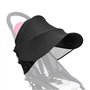 KYSUN Poussette pour Bébé Couverture de Soleil, Pare-Soleil Anti UV pour Poussette, Auvent pour Poussette Réglable, Housse de So