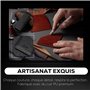 Case Collection pour Coque Motorola Moto G84 - Etui en Cuir avec Fentes Cartes [Blocage RFID] Antichoc [Béquille] Housse Protect