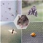 3 Pièces A4 Grille Filtre Maille Hotte Filtre en Acier Inoxydable Grillage Mailles Fines 1mm Moustiquaire en Treillis Métallique