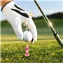 Tees de Golf Drôles Bikini 5 pièces 76 mm Tees de Golf Amusants pour Filles Tees de Golf en Plastique pour Hommes Femmes Entraîn
