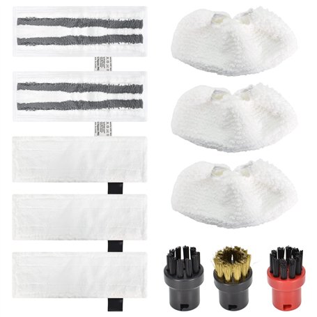 11 Pièces Nettoyeur Vapeur Pièces de Rechange