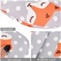 Oreiller de Voyage pour Bébé, Oreiller de Soutien pour la Tête et du Cou pour Bébé, Coussin d'Oreiller de Couchage pour Appuie-T