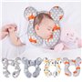 Oreiller de Voyage pour Bébé, Oreiller de Soutien pour la Tête et du Cou pour Bébé, Coussin d'Oreiller de Couchage pour Appuie-T