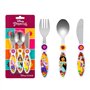 Disney Princess Ensemble de 3 couverts pour enfant Couteau/fourchette/cuillère