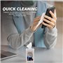 Lot de 50 lingettes pour écran - Couvercle refermable - Sans traces - Pour ordinateur, ordinateur portable, TV, tablette, téléph