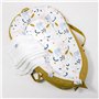 Babiesoul Réducteur de Lit Bébé - Nid d'Ange, Cocoon, Cododo, Cale - 100% Coton - 80cmx50cm - Pour Nourrisson