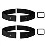 Laughhe 2 Pièces Ceinture Sans Boucle