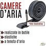 2 chambres à air 155/165-15 avec valve TR13 en caoutchouc pièces de rechange pour voiture et moto pneus mesure 155-15 165-15