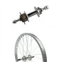 Roue Jante Arrière 24 x 1.75 Moyeu 6/7 Vitesse + Jante Avant 24 X 1.75 Pour Vélo 24" City Bike