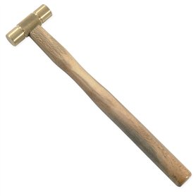 PTL Mini marteau de fabrication de bijoux en laiton pour façonner délicatement