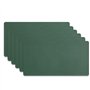 volumoon Lot de 6 Set de Table en Cuir Lavable
