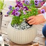 4 kg de Mini Pierres Assorties - Gravier de Rivière Décoratif pour Vases - Pots d