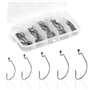 Chstarina 51 pcs Hameçon de Pêche