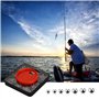 Wisebom Plombs de pêche Boîte Split Shot Plombs 179 Pièces, Plomb Bouche, Accessoires de Pêche avec Boîte, Plombs de Ligne de pê