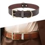 Wisebom Lot de 8 Boucle de Ceinture, Cuir Passant Ceinture en Alliage 40 mm Passants de Ceinture Keeper, Pièces de Ceinture pour