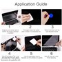 Film de protection d'écran pour ordinateur portable - Anti-rayures - Compatible avec ordinateur portable 15,6" - Rapport d'aspec