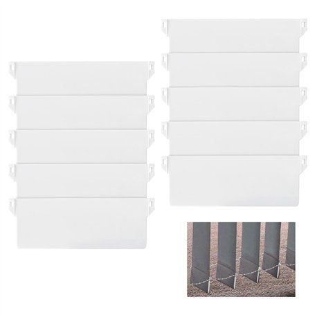 10pcs Poids Aveugles Verticaux