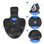 3 Pièces Détecteur Electronique Sensible Alarme de Touche de la Canne à Pêche Sondeur avec Indicateur LED pour Pêche Nuit Pêche 