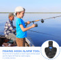 3 Pièces Détecteur Electronique Sensible Alarme de Touche de la Canne à Pêche Sondeur avec Indicateur LED pour Pêche Nuit Pêche 