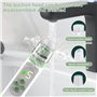 Colexy Mouche Bébé Électrique Aspirateur Nasal, 5 Niveaux d'Aspiration avec Musique et Lumière, 3 Embouts Silicone Doux, Anti-Re