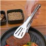 Lot de 5 pinces de cuisine en acier inoxydable de 22,9 cm
