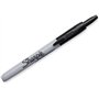 Sharpie Marqueurs permanents rétractables Pointe fine | Noir | 6 comptes