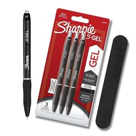 Sharpie S-Gel | Stylos gel | Pointe moyenne (0