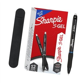 SHARPIE S Gel Lot de 12 stylos à encre bleue 0