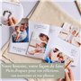 Livre de Naissance - Album Photos et Naissance - Cadeau Naissance 132 Pages et Album Photo Scrapbooking – Livre Naissance Bébé G