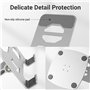 Euqvunn Base Stable Support Telephone Voiture, Réglable en Hauteur Support Tablette, Rotation Libre à 360° Support Telephone Bur