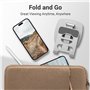 Euqvunn Base Stable Support Telephone Voiture, Réglable en Hauteur Support Tablette, Rotation Libre à 360° Support Telephone Bur