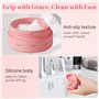 Euqvunn Flacon Voyage, Récipients de Voyage pour Articles de Toilette sans BPA, Contenant Voyage Approuvé par la TSA 40ml, Pots 