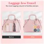 Euqvunn Flacon Voyage, Récipients de Voyage pour Articles de Toilette sans BPA, Contenant Voyage Approuvé par la TSA 40ml, Pots 