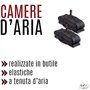 2 pneus noirs 26 x 1,75 (44 – 559) + chambres à air SCHRADER AMÉRIQUE pneus routiers pour VTT moto SLICK