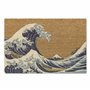 A1 Graphics Ltd Paillasson japonais avec motif vague de Kanagawa