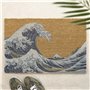 A1 Graphics Ltd Paillasson japonais avec motif vague de Kanagawa