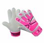 Gants de gardien de but de football junior pour garçons, enfants et jeunes avec paume super adhérente et protection durable (ros